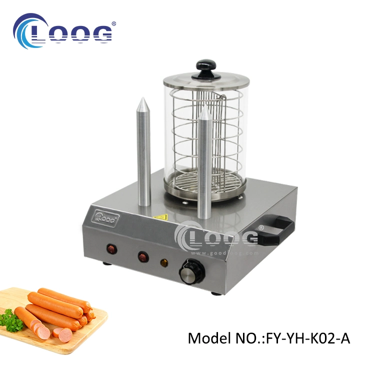 Commercial Catering Equipment Hot Dog Cooking Machine Hot Dog Roller with Bun Warmer Hot Dog Maker Commercial Hot Dog Machine