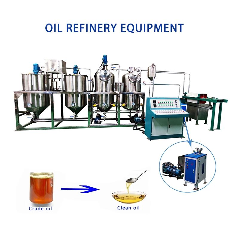 2023 Brand New Provided High Purity Groundnut Peanut Oil Cooking Edible Refinery Equipment